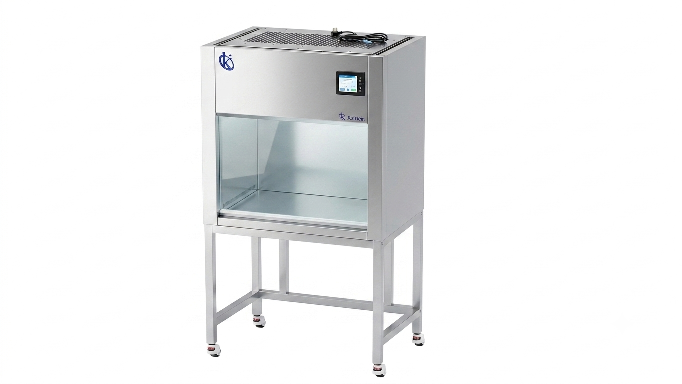 Vertical Laminar Flow Cabinet in Stainless Steel with HEPA H14 Filter – Model YR2026-56