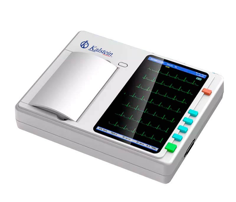 What does an electrocardiograph represent?
