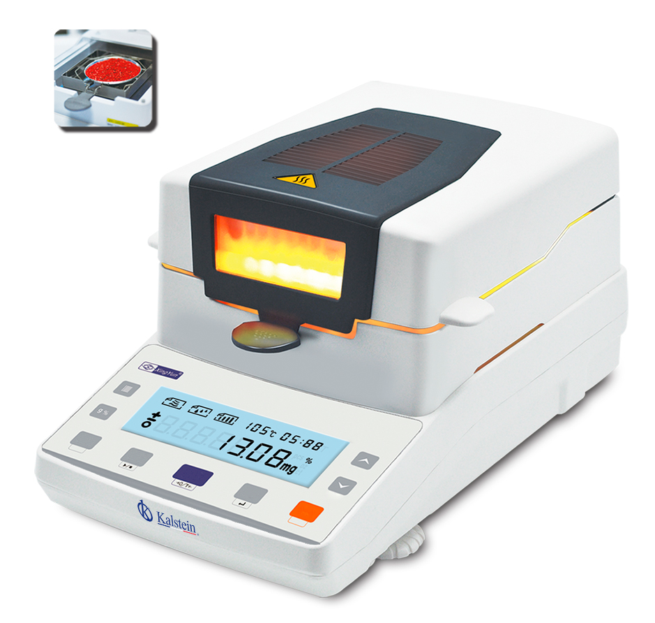 What are the types of moisture analyzers that exist?