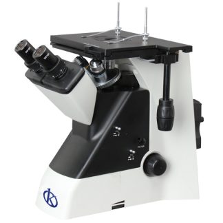 How is HIV detected through the use of a microscope?