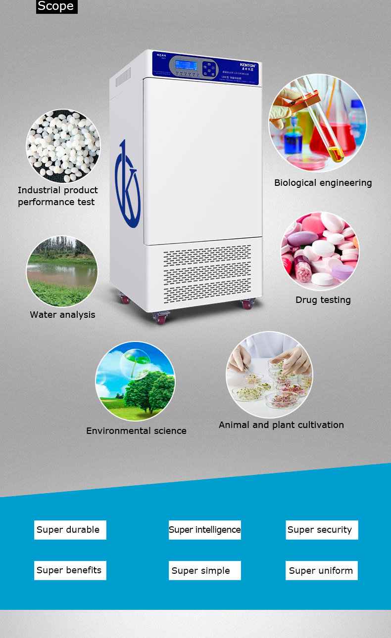 Climate chamber for cosmetic industry