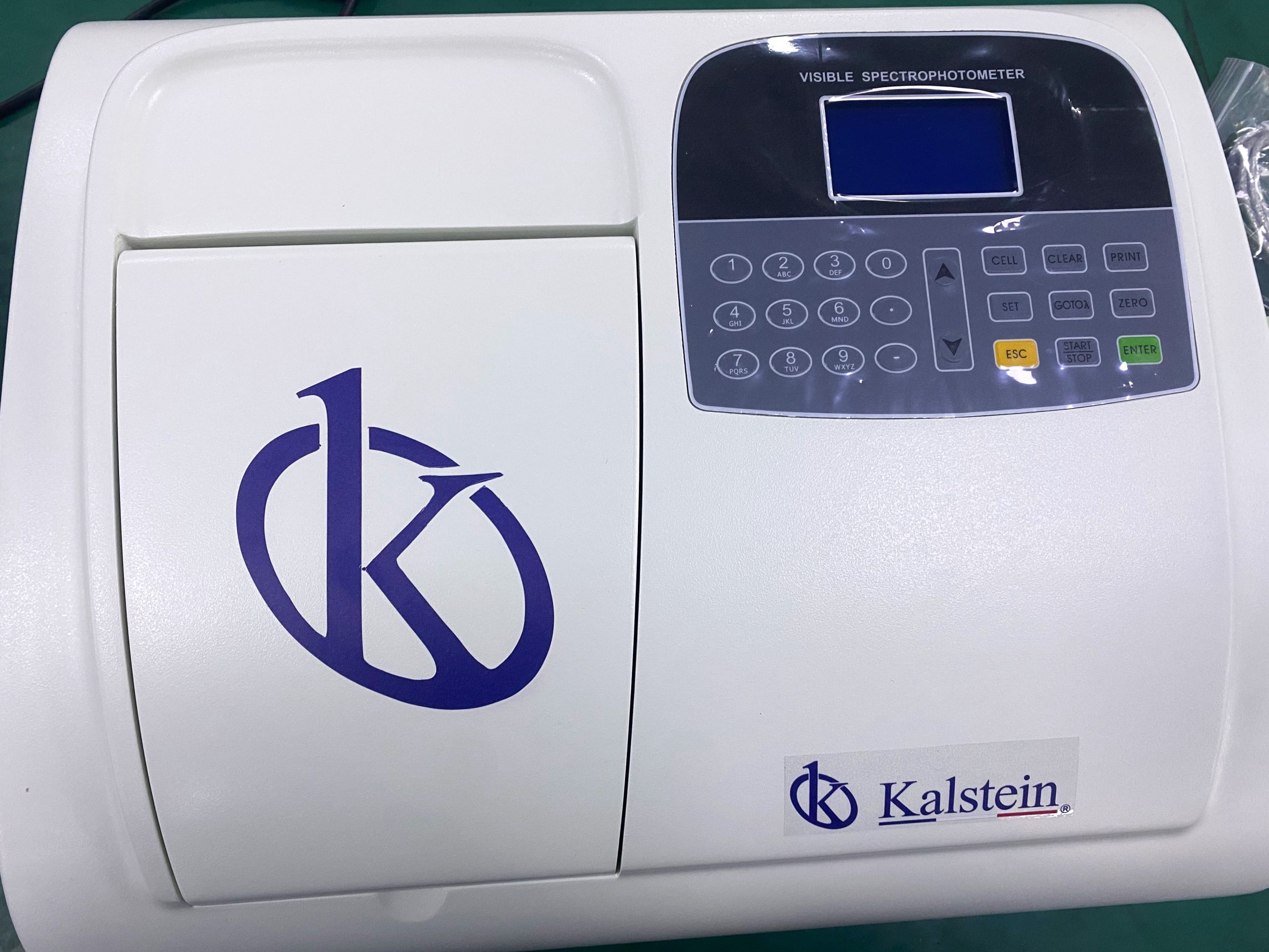 Spectrophotometer: kinetic curves