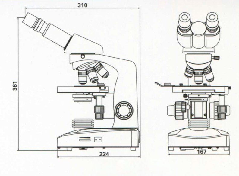 Laboratory Microscope YR0241 – 1