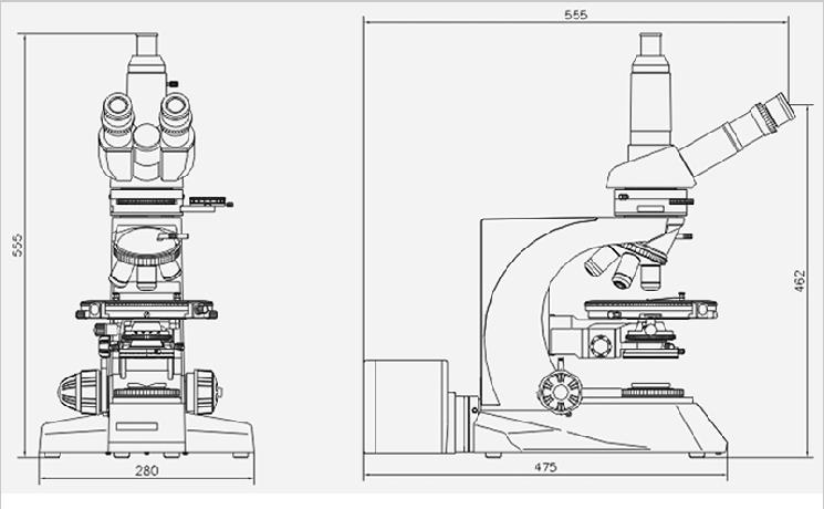 Polarizing Microscope YR0261 – 4